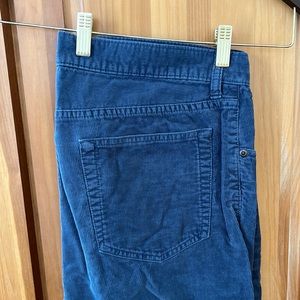 J Crew Blue Corduroys